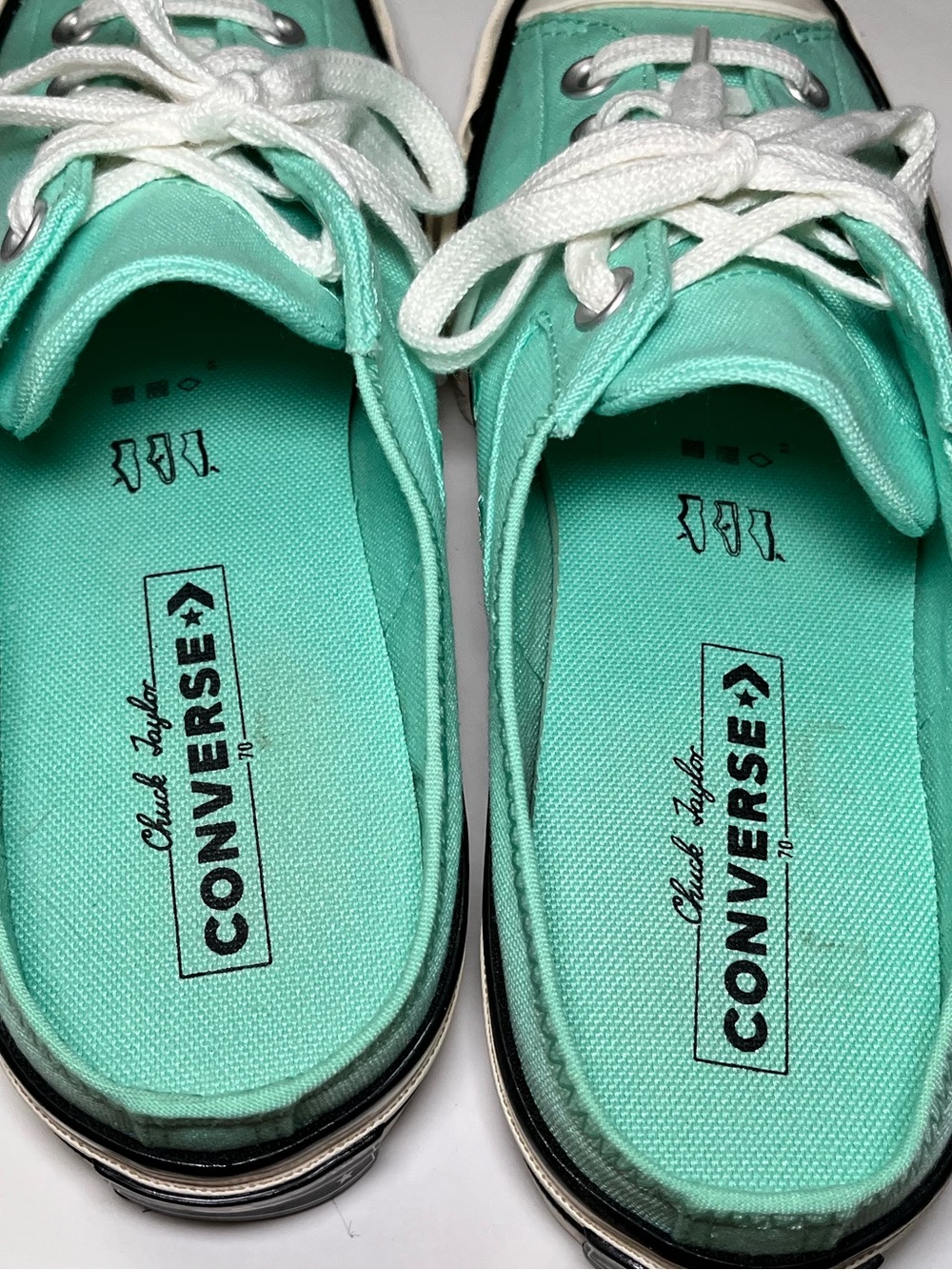 Converse Chuck 70 Mule Prism Green Slip On Women’s 8.5 - Picture 6 of 13